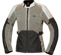 IXS Tourster-Big Air 1.0 Mesh Giacca tessile moto da donna, grigio-beige, taglia M per donne
