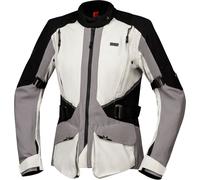 IXS Tourster-STX 1.0, giacca tessile impermeabile donna 4XL female Grigio Chiaro/Grigio/Nero