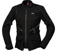IXS Tourster-STX 1.0 impermeabile Giacca tessile moto da donna, nero, taglia 3XL per donne