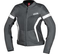 IXS Trigonis-Air Giacca tessile moto da donna, grigio, taglia M per donne