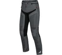 IXS Trigonis-Air Pantaloni tessili moto da donna, nero-grigio, taglia S per donne