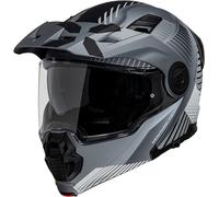 IXS Venture 1.0, casco flip up XL female Opaco Nero/Grigio/Grigio Chiaro