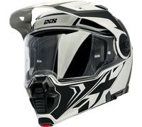 IXS Venture 1.0 MIPS, casco flip up XXL female Opaco Grigio Chiaro/Grigio Scuro/Nero