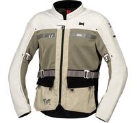 IXS Venture-BigAir 1.0, giacca in tessuto XL male Grigio Chiaro/Oliva/Nero