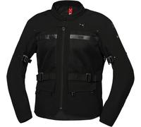 IXS Venture-BigAir 1.0 Giacca tessile da moto, nero, Taglia L