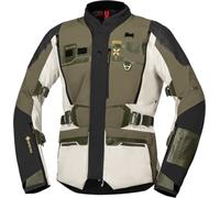 IXS Venture-GTX 1.0 impermeabile Giacca tessile moto, grigio-verde, taglia 4XL per maschi