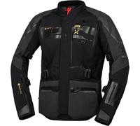IXS Venture-GTX 1.0 impermeabile Giacca tessile moto, nero/grigio, Taglia Short 4XL