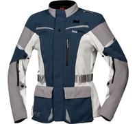 IXS Venture-STX 1.0 impermeabile Giacca tessile moto da donna, grigio-blu, taglia XL per donne
