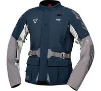 IXS Venture-STX 1.0 wasserdichte motorrad textiljacke, grigio-blu, taglia XL per maschi