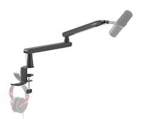 IXTECH Lizard Pro - Braccio per microfono a basso profilo, regolabile, per Blue Yeti Shure Sm7b Hyperx QuadCast Rode Fifine e At2020 a 360°