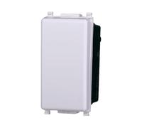 IXTRIMA - Deviatore 1P 16A Compatibile Vimar Plana - Colore Bianco - Moduli Singoli da Incasso