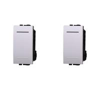 IXTRIMA Deviatore 1P 16A Unipolare Colore BIANCO Compatibile Con Bticino Living Light 2 PZ