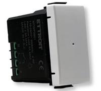 IXTRIMA Deviatore connesso Smart Wifi Tuya frutto modulo compatibile con supporti Vimar plana bianco