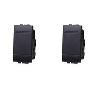 IXTRIMA Interruttore 1P 16A Unipolare Colore Nero Compatibile Con Bticino Living International/Light 2 PZ