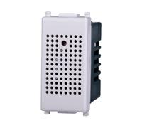 IXTRIMA Interruttore con sensore di rilevamento acustico compatibile plana colore bianco EV1701
