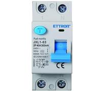 IXTRIMA Interruttore Differenziale Puro 2P 40A 300mA 220V-6KA CLASSE A 300mA per Guida DIN - 2 Moduli DIN - Protezione Circuiti e Sicurezza Impianti