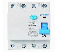 IXTRIMA Interruttore Differenziale Puro 4P 25A 30mA 380V-6KA CLASSE A 30mA per Guida DIN - 4 Moduli DIN - Protezione Circuiti e Sicurezza Impianti