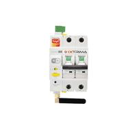 IXTRIMA Interruttore Differenziale RCBO WiFi 1P+N 32A Tuya Smart per Protezione Circuiti e Controllo Remoto - ESR3532
