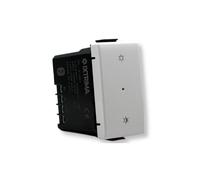 IXTRIMA Interruttore dimmer connesso Smart Zigbee/Tuya Wifi frutto modulo compatibile con supporti Bticino Matix bianco