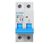 IXTRIMA Interruttore Magnetotermico Automatico, 2P 10A 220V 6kA, Bipolare MCB 2P C10