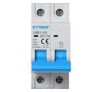 IXTRIMA Interruttore Magnetotermico Automatico, 2P 16A 220V 6kA, Bipolare MCB 2P C16