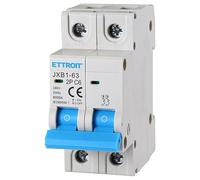 IXTRIMA Interruttore Magnetotermico Automatico, 2P 6A 220V 6kA, Bipolare MCB 2P C6