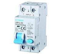 IXTRIMA Interruttore Magnetotermico Differenziale 1P+N 16A 30mA 220V-6KA CLASSE A 2 MODULI 30mA per Guida DIN - Protezione Circuiti e Sicurezza Impianti
