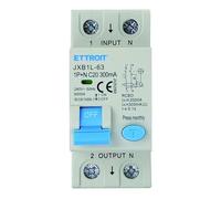 IXTRIMA Interruttore Magnetotermico Differenziale 1P+N 20A 300mA 220V-6KA CLASSE A 2 MODULI 300mA per Guida DIN - Protezione Circuiti e Sicurezza Impianti