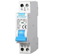 IXTRIMA Interruttore Magnetotermico Differenziale 1P+N 32A 30mA 220V-6KA 1 modulo 30mA per Guida DIN - Protezione Circuiti e Sicurezza Impianti