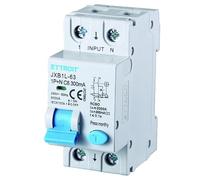 IXTRIMA Interruttore Magnetotermico Differenziale 1P+N 6A 300mA 220V-6KA 2 moduli 300mA per Guida DIN - Protezione Circuiti e Sicurezza Impianti