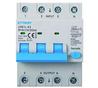 IXTRIMA Interruttore Magnetotermico Differenziale 3P+N 16A 300mA 380V-6KA CLASSE A 300mA per Guida DIN - 4 Moduli DIN - Protezione Circuiti e Sicurezza Impianti