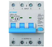 IXTRIMA Interruttore Magnetotermico Differenziale 3P+N 25A 300mA 380V-6KA CLASSE A 300mA per Guida DIN - 4 Moduli DIN - Protezione Circuiti e Sicurezza Impianti