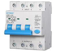 IXTRIMA Interruttore Magnetotermico Differenziale, 3P+N, 380V-6KA, 30mA, 4 Moduli DIN (25A)