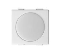 IXTRIMA Lampada LED da incasso con batteria di emergenza 2 moduli, luce bianca naturale 4000K, compatibile BTicino Matix