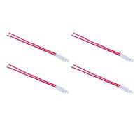 IXTRIMA luce di cortesia, lampada led, luce spia ROSSO 0.5W 220V Compatibile con Bticino Living e Matix 4pz
