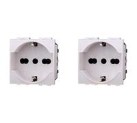 IXTRIMA Presa Schuko 2P+T 16A Colore BIANCO Compatibile Con Bticino Living Light/INTERNATIONAL