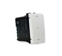 IXTRIMA Pulsante saliscendi tapparella connesso Smart Wifi Tuya frutto modulo compatibile con supporti Bticino Living bianco
