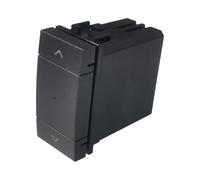 IXTRIMA Pulsante saliscendi tapparella Zigbee/Tuya connesso Smart Wifi frutto modulo compatibile con supporti Bticino Living nero