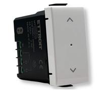 IXTRIMA Pulsante saliscendi tapparella Zigbee/Tuya connesso Smart Wifi frutto modulo compatibile con supporti Bticino Matix bianco