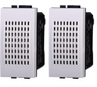 Ixtrima Ronzatore bronzo compatibile Bticino Livinglight 6A 220V colore bianco - SET 1 PZ (Confezione da 2)