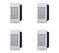 IXTRIMA Ronzatore Compatibile Plana, 6A 220V, Bianco, Kit 4 Pezzi (4)