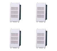 IXTRIMA Suoneria bronzo 6A 230V compatibile plana colore bianco EV1601 KIT 4PZ