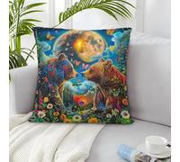 IXUEOUUXC Brown Bear Puzzle Sfidare 1000 Puzzle Familiare Educa Decorazione Della Casa Regalo 40x40cm