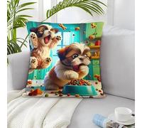 IXUEOUUXC Cute Dog Puzzle Sfidare 1000 Puzzle Familiare ArtePuzzle Decorazione Della Casa Regalo 50x50cm