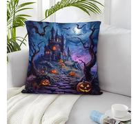 IXUEOUUXC Halloween Village Puzzle Puzzle Giochi 1000 Puzzle Adulti, ArtePuzzle Decorazione Della Casa Regalo 45x45cm