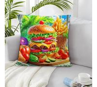 IXUEOUUXC Hamburger Puzzle Sfidare 1000 Puzzle Adulti E Ragazzi ArtePuzzle Decorazione Della Casa Regalo 45x45cm