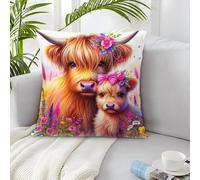 IXUEOUUXC Highland Cattle Puzzle Sfidare 1000 Pezzi Teenagers ArtePuzzle Decorazione Della Casa Idea Regalo Uomo E Donna 50x50cm