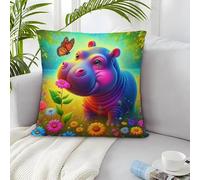 IXUEOUUXC Hippopotamus Puzzle Sfidare 1000 Puzzle Adulti, ArtePuzzle Decorazione Della Casa Idea Regalo Uomo E Donna 50x50cm