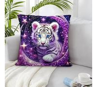 IXUEOUUXC White Tiger Puzzle Sfidare 1000 Puzzle Adulti, ArtePuzzle Decorazione Della Casa Regalo 40x40cm