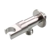 IXYFFRQO Valvola angolare for Rubinetto in Acciaio Inossidabile 304 con Supporto, valvola di Arresto dell'Acqua, Interruttore for Il Controllo dell'Acqua della Doccia, Accessori for Il Bagno